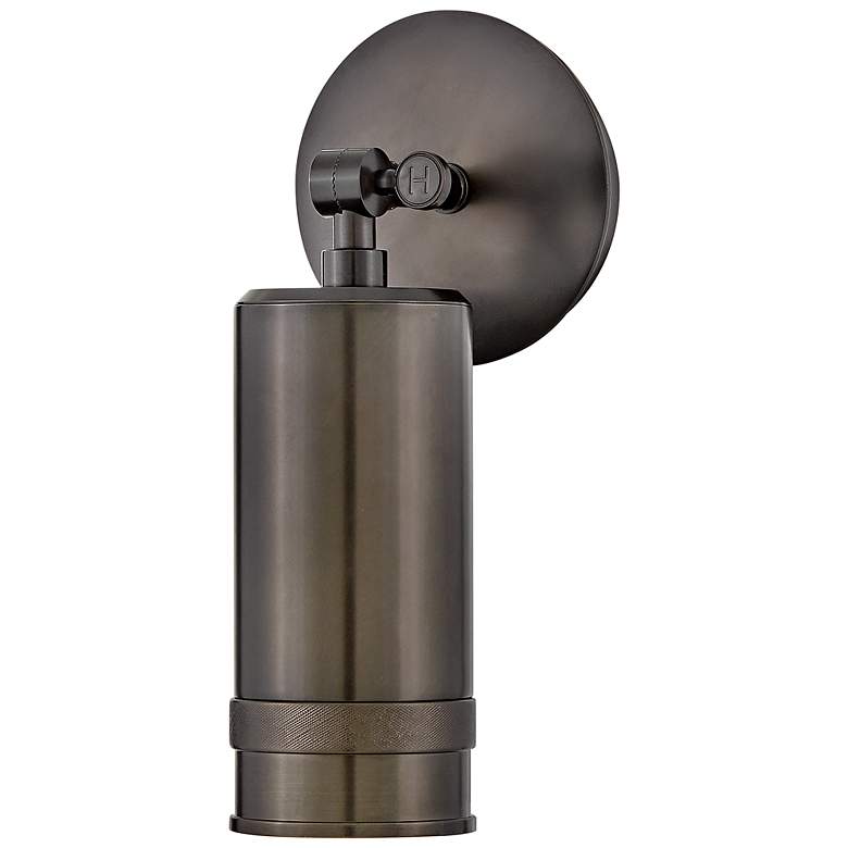 Image 7 Hinkley Pratt 12 1/2" High Black Oxide Outdoor Wall Light more views