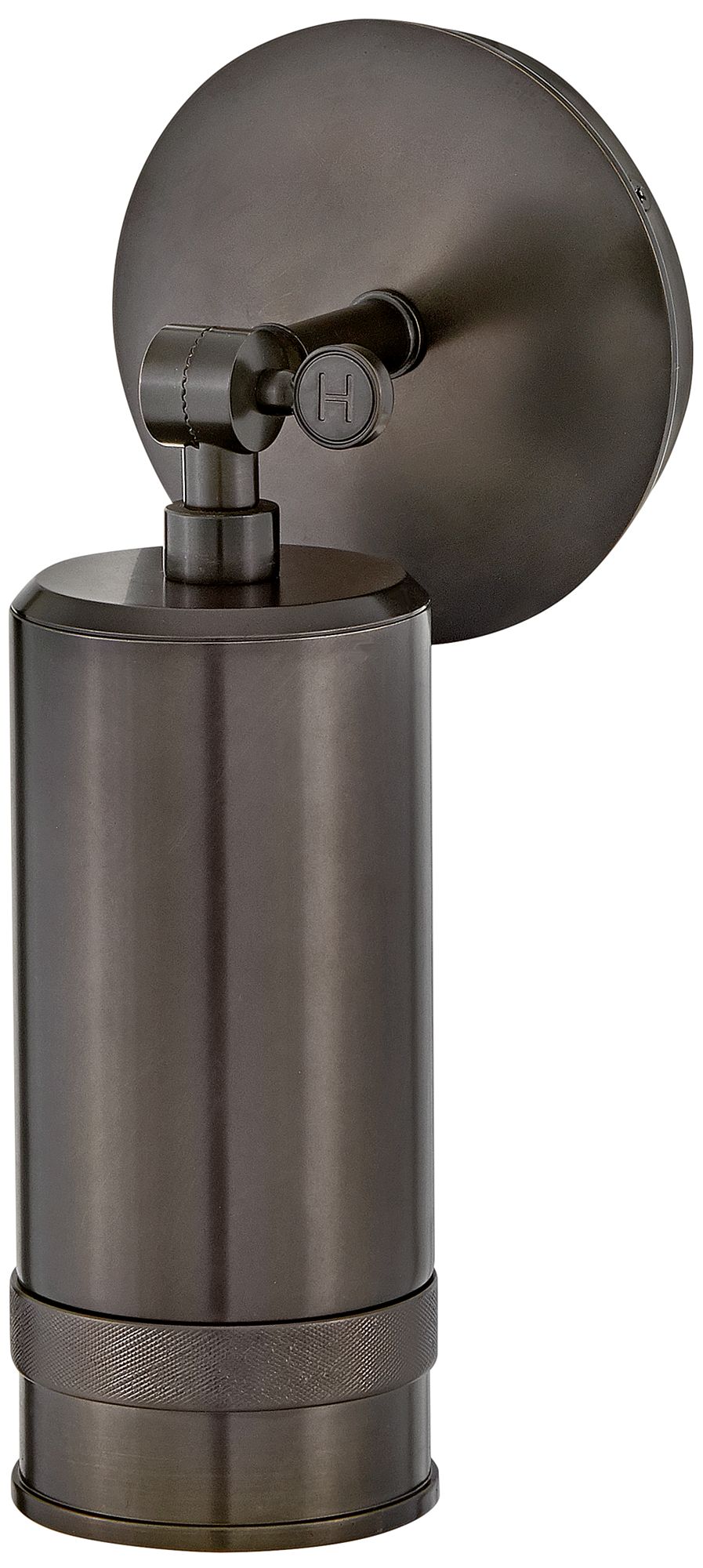 Hinkley Pratt 12 1/2" High Black Oxide Outdoor Wall Light