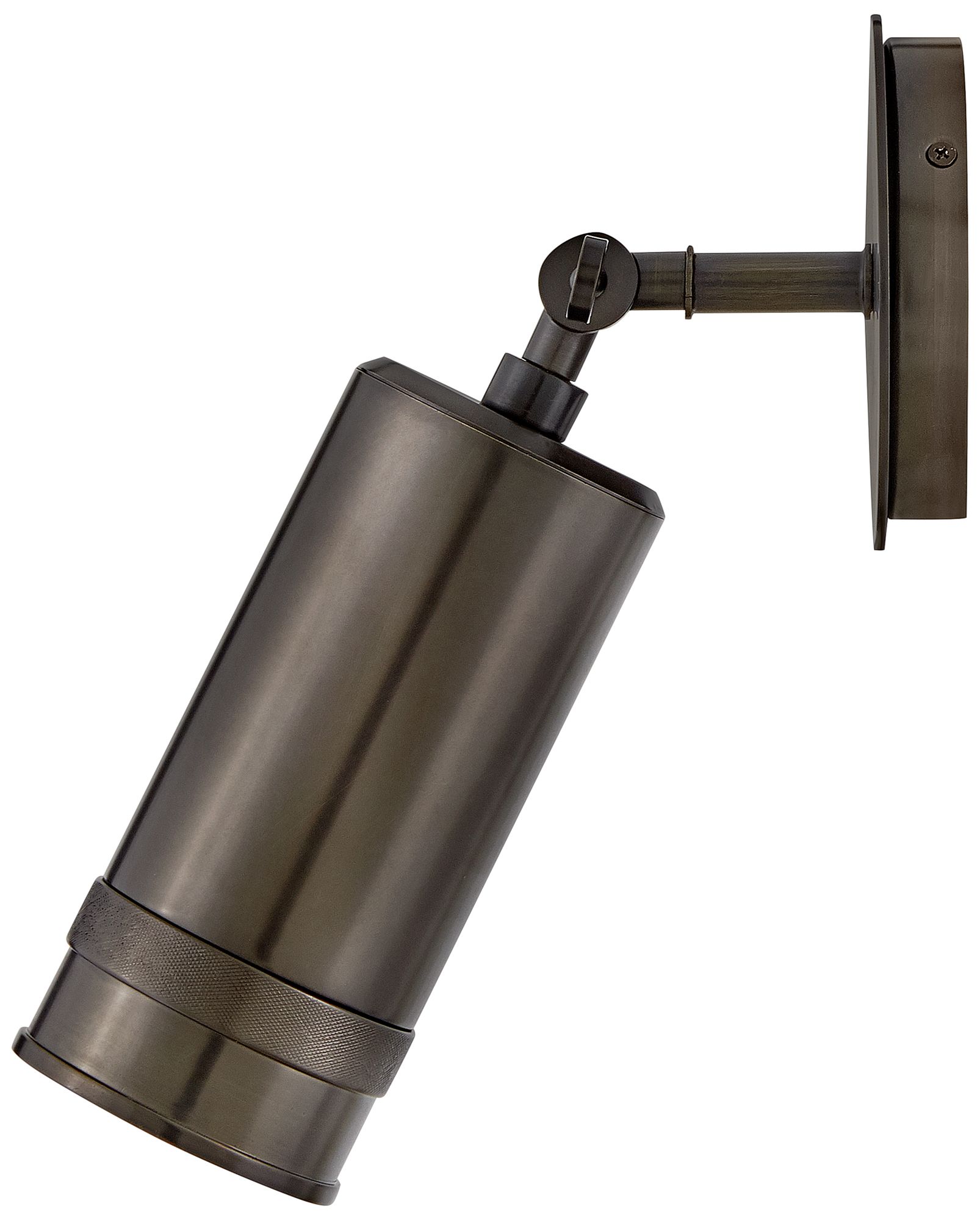 Hinkley Pratt 12 1/2" High Black Oxide Outdoor Wall Light