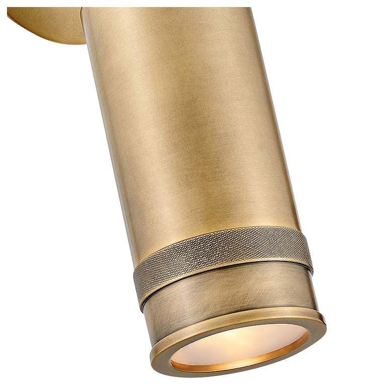 Image 2 Hinkley Pratt 12 1/2" High Heritage Brass Outdoor Wall Light more views