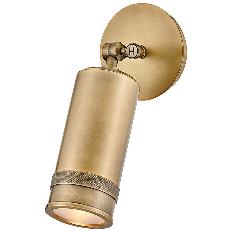 Image 5 Hinkley Pratt 12 1/2" High Heritage Brass Outdoor Wall Light more views