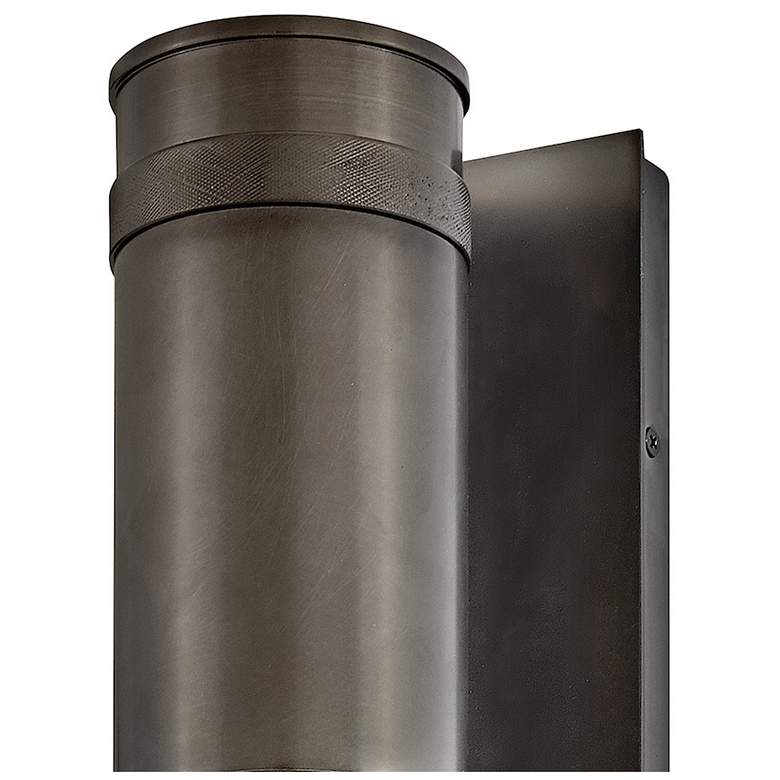 Image 4 Hinkley Pratt 19"H Black Oxide 2-Light Outdoor Wall Light more views