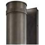 4_Hinkley Pratt 19"H Black Oxide 2-Light Outdoor Wall Light more views
