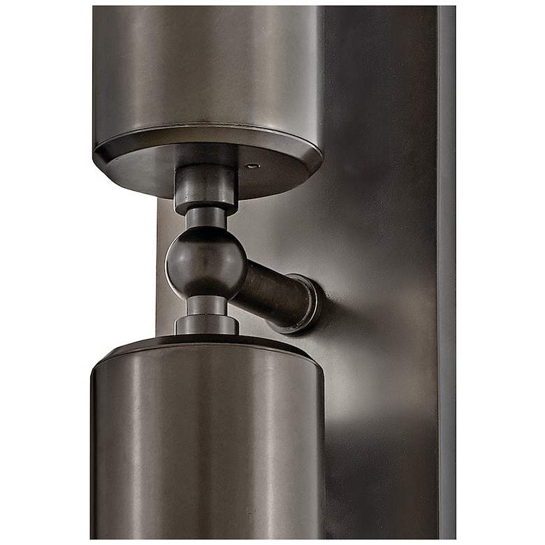 Image 5 Hinkley Pratt 19"H Black Oxide 2-Light Outdoor Wall Light more views