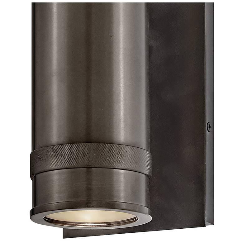 Image 6 Hinkley Pratt 19"H Black Oxide 2-Light Outdoor Wall Light more views