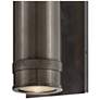 6_Hinkley Pratt 19"H Black Oxide 2-Light Outdoor Wall Light more views