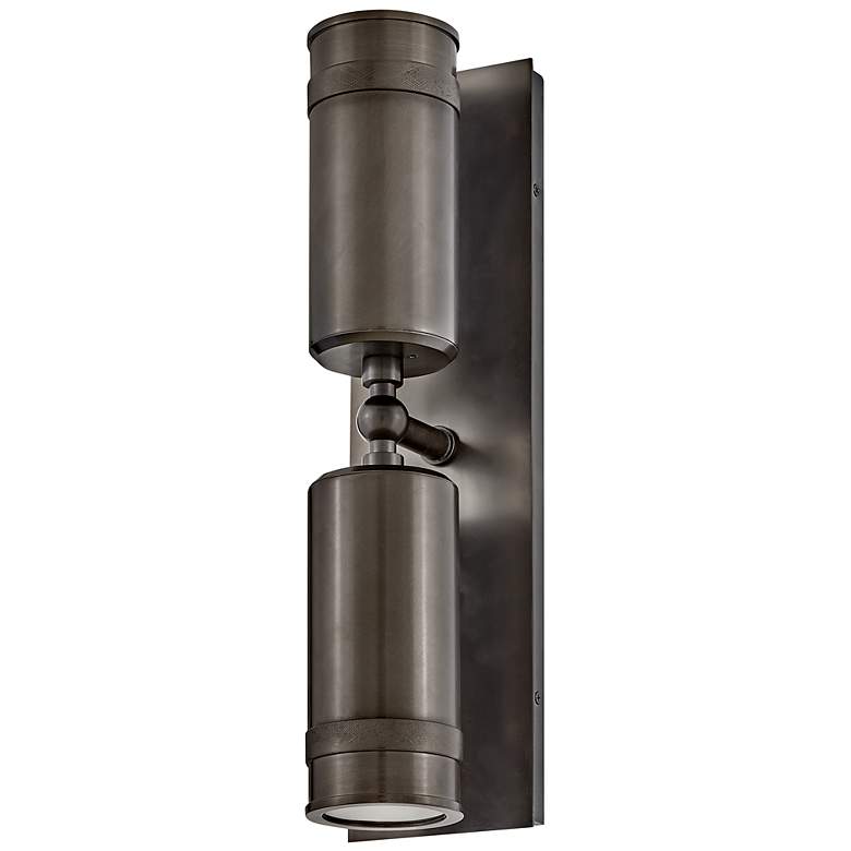 Image 7 Hinkley Pratt 19"H Black Oxide 2-Light Outdoor Wall Light more views