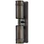 Hinkley Pratt 19"H Black Oxide 2-Light Outdoor Wall Light