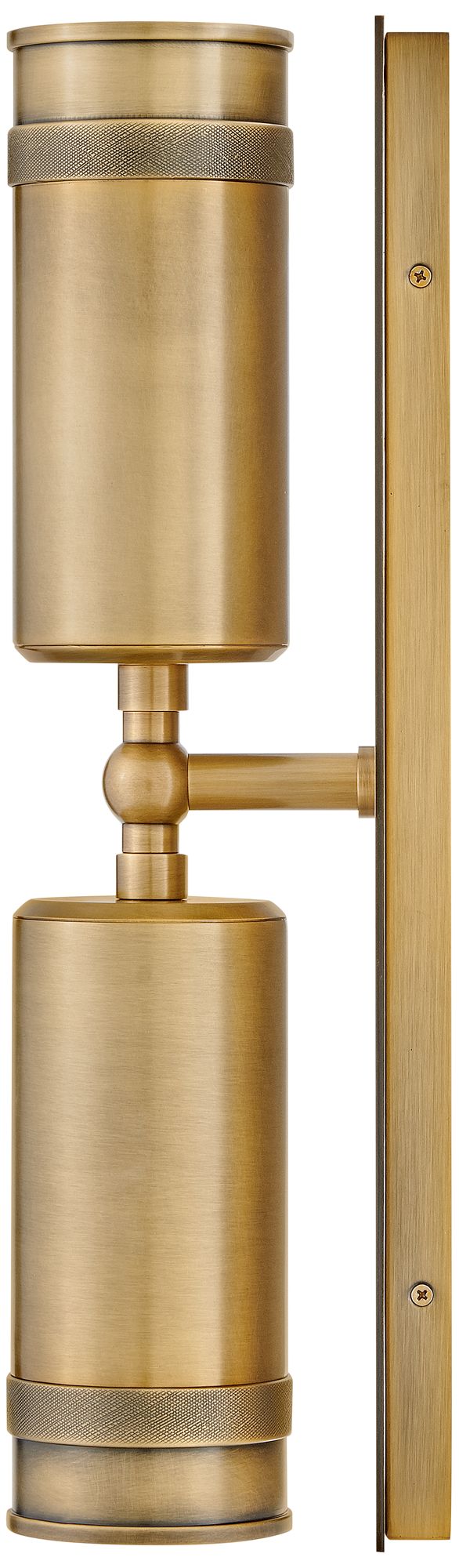 Hinkley Pratt 19"H Heritage Brass 2-Light Outdoor Wall Light