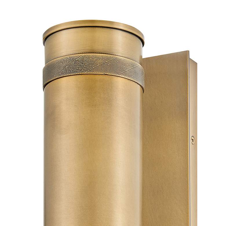 Image 4 Hinkley Pratt 19"H Heritage Brass 2-Light Outdoor Wall Light more views