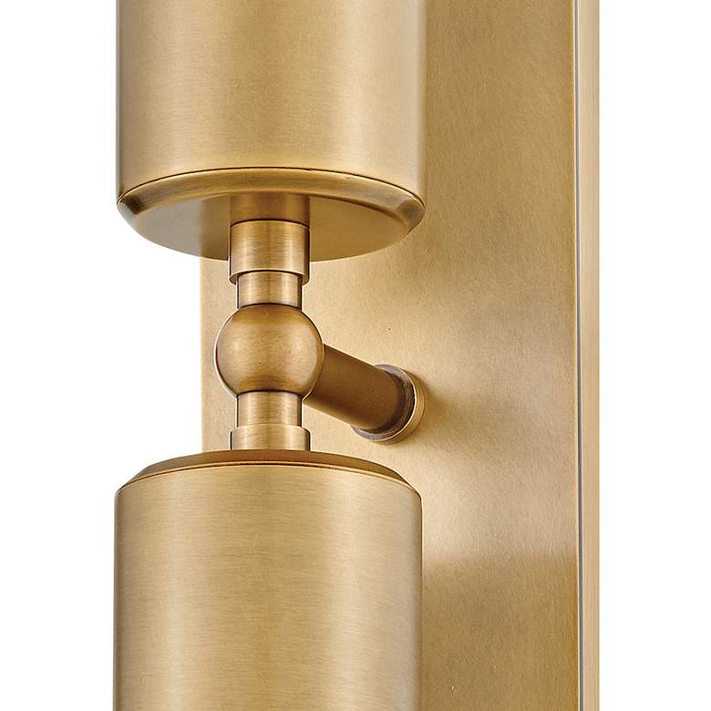 Image 5 Hinkley Pratt 19"H Heritage Brass 2-Light Outdoor Wall Light more views
