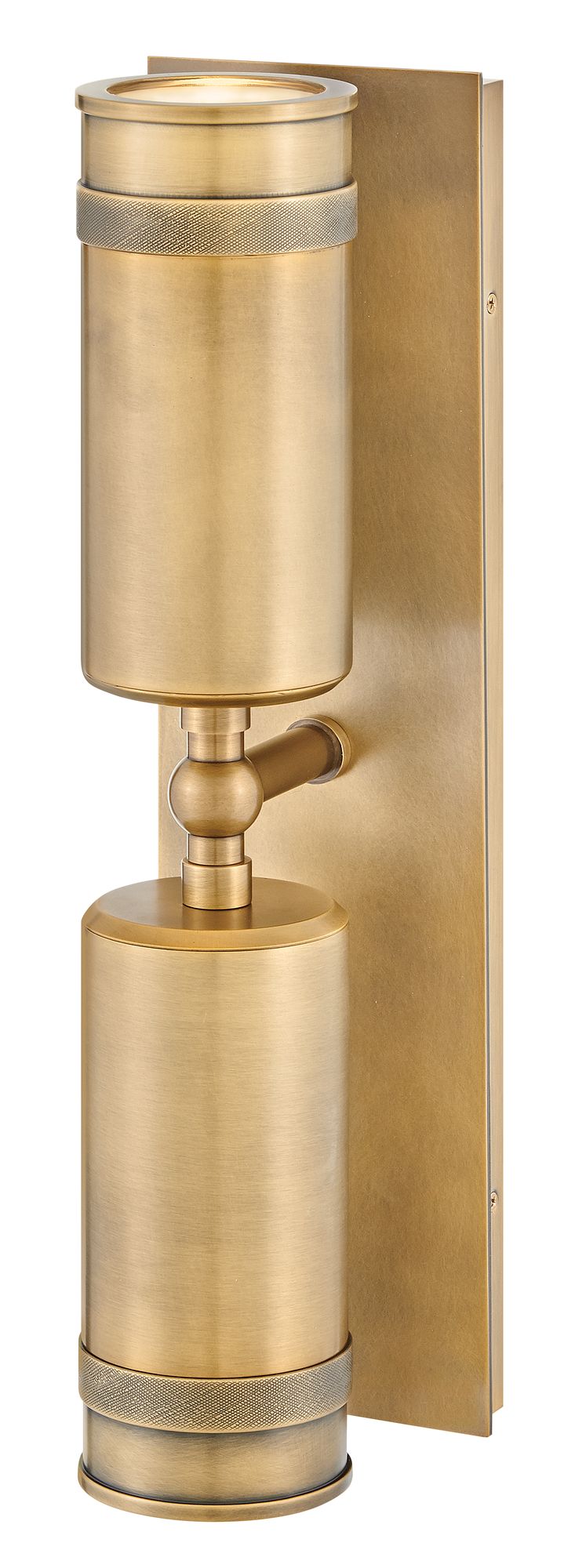 Hinkley Pratt 19"H Heritage Brass 2-Light Outdoor Wall Light