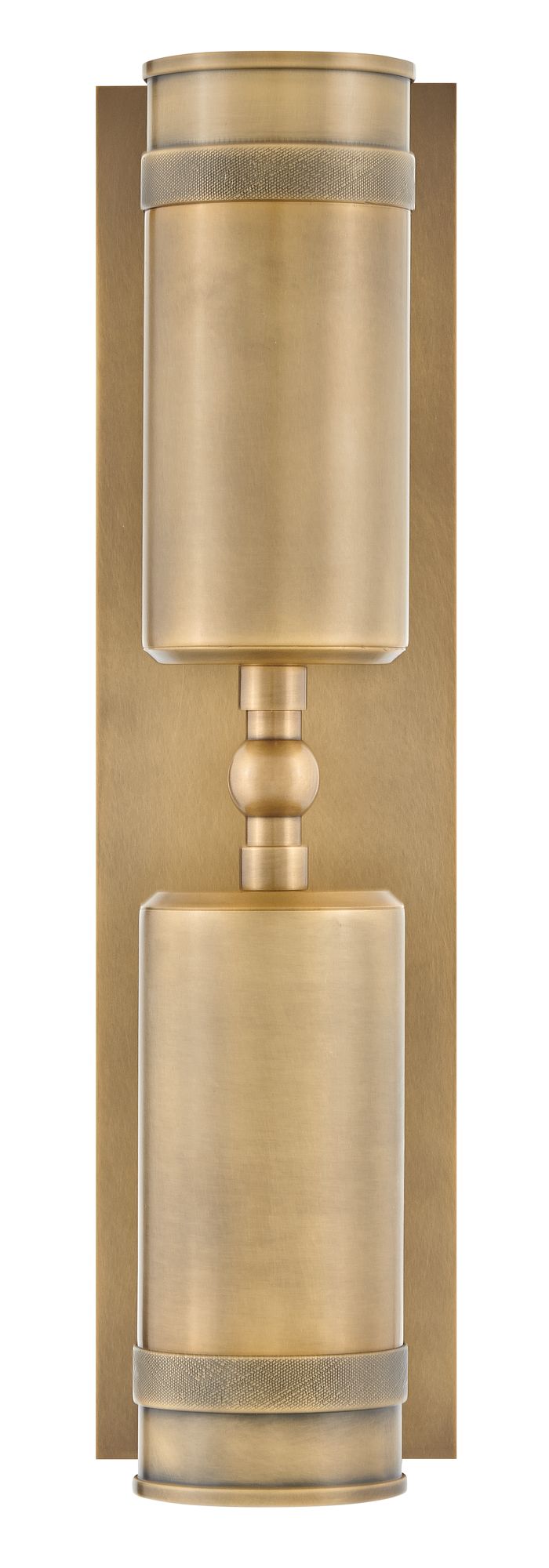 Hinkley Pratt 19"H Heritage Brass 2-Light Outdoor Wall Light
