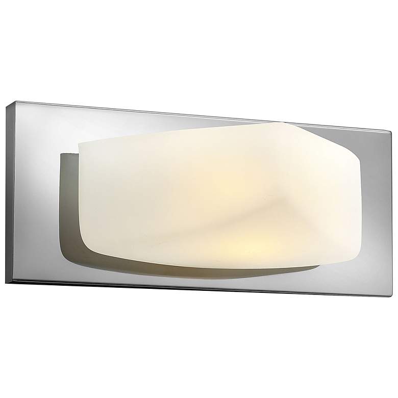 Image 1 Hinkley Quantum 4 1/2 inch High Chrome Wall Sconce