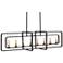 Hinkley Quentin 45" Buckeye Bronze Kitchen Island Linear Chandelier