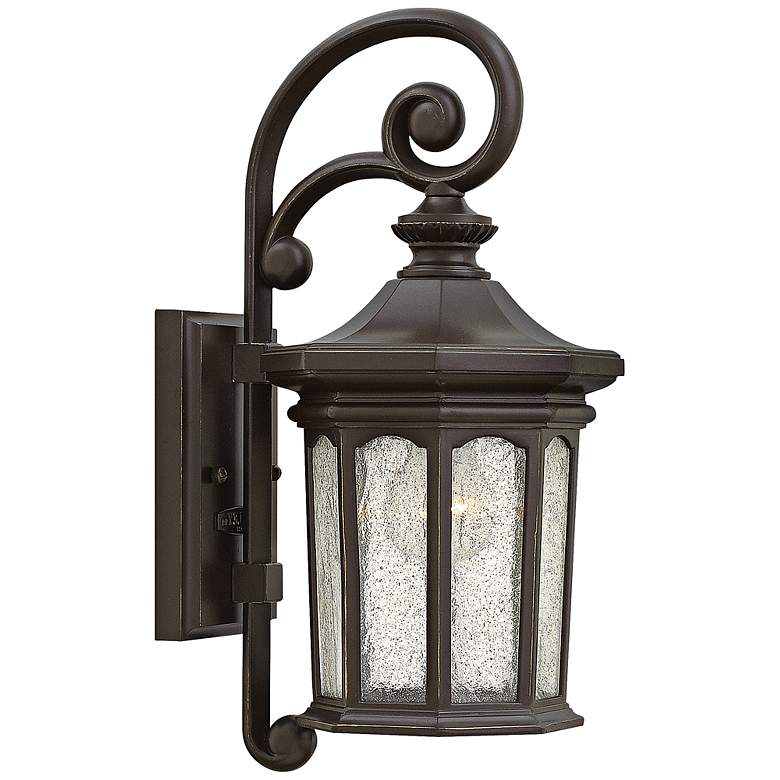 Image 1 Hinkley Raley 16.5 inch High Oil-Rubbed Bronze Outdoor Wall Light