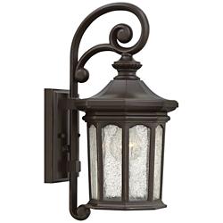 Hinkley Raley 16 1/2&quot; High Oil-Rubbed Bronze Outdoor Wall Light