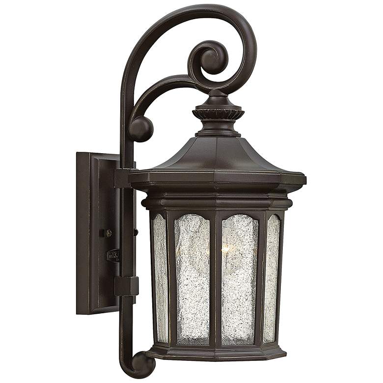 Image 1 Hinkley Raley 16 1/2" High Oil-Rubbed Bronze Outdoor Wall Light