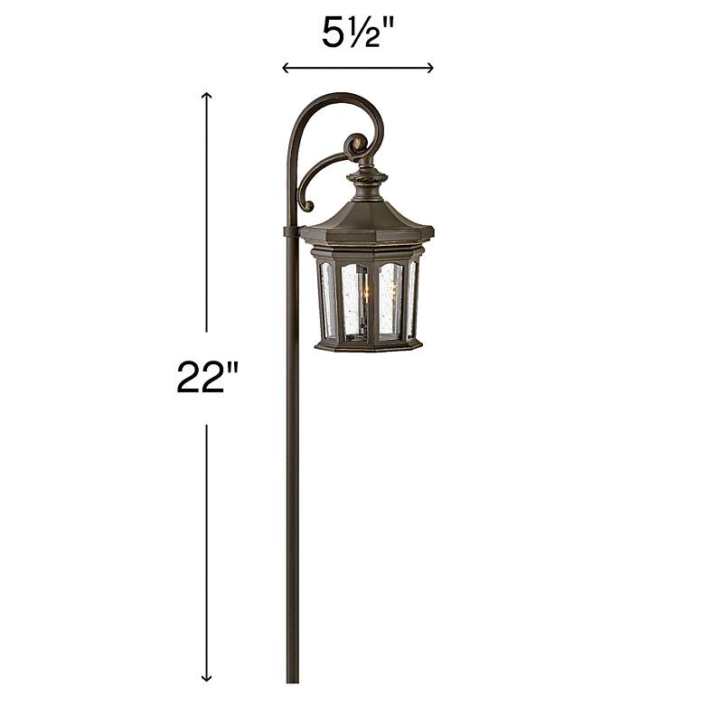 Image 7 Hinkley Raley 22" High Oil-Rubbed Bronze LED Path Light more views