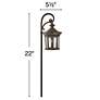 7_Hinkley Raley 22" High Oil-Rubbed Bronze LED Path Light more views