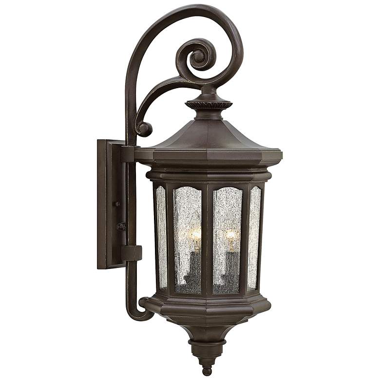 Image 2 Hinkley Raley 25.5 inchH Oil-Rubbed Bronze Outdoor Wall Light