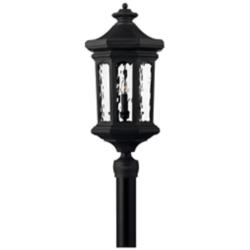 Hinkley Raley 26 1/4"H Museum Black LED Outdoor Post Light