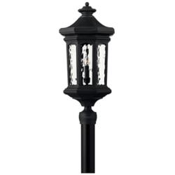 Hinkley Raley 26 1/4"H Museum Black LED Outdoor Post Light