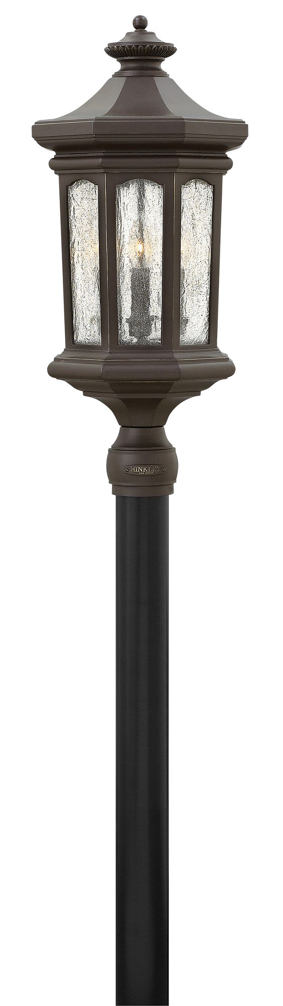 Image 2 Hinkley Raley 26 1/4"H Oil-Rubbed Bronze Outdoor Post Light more views