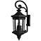 Hinkley Raley 31 1/2" Black Finish Traditional Outdoor Wall Light