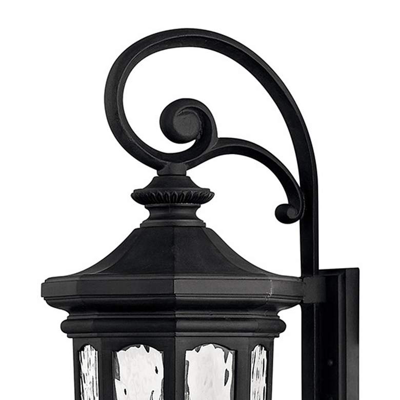Image 2 Hinkley Raley 31 1/2" Black Finish Traditional Outdoor Wall Light more views