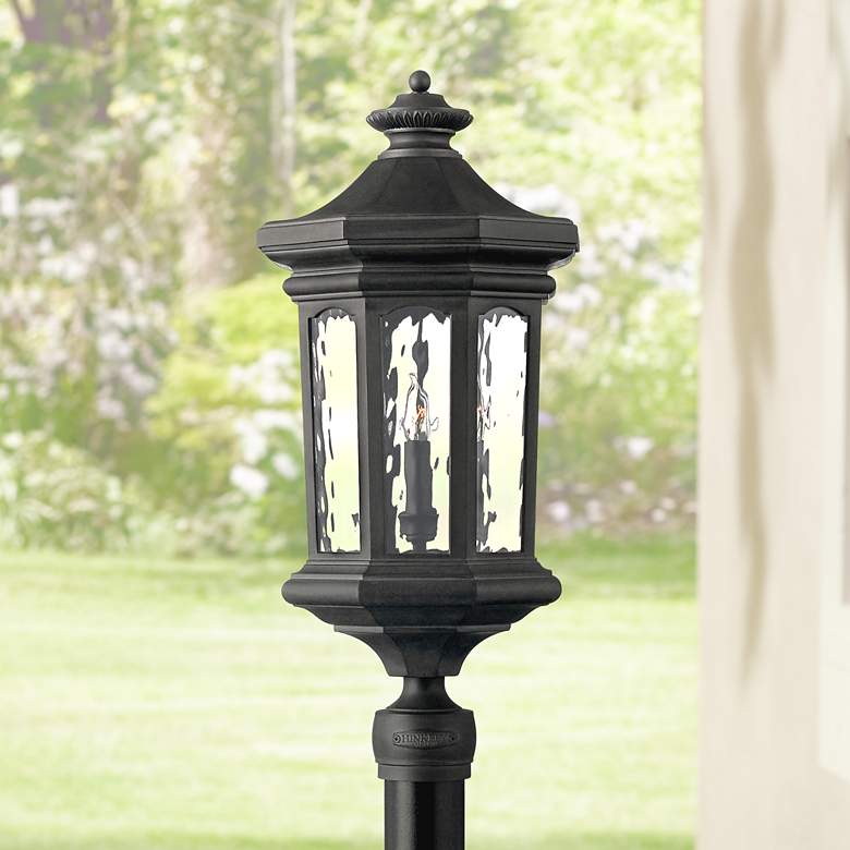 Image 1 Hinkley Raley Collection 26 1/4 inch High Outdoor Post Light
