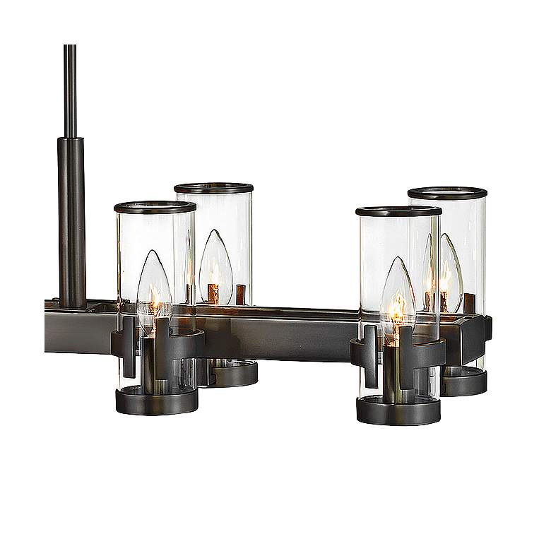 Image 3 Hinkley Reeve 46 inch Wide Black Oxide 12-Light Island Chandelier more views