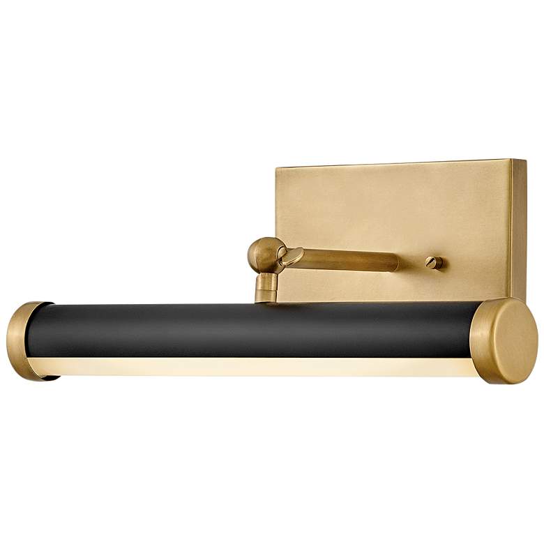 Image 4 Hinkley Regis 14"W Heritage Brass Black LED Picture Light more views