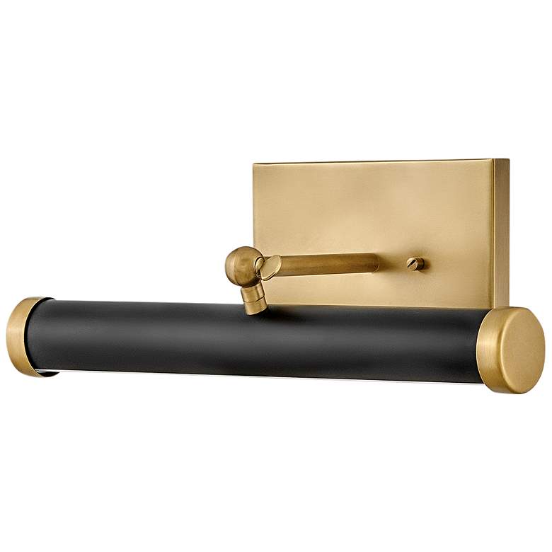 Image 5 Hinkley Regis 14"W Heritage Brass Black LED Picture Light more views