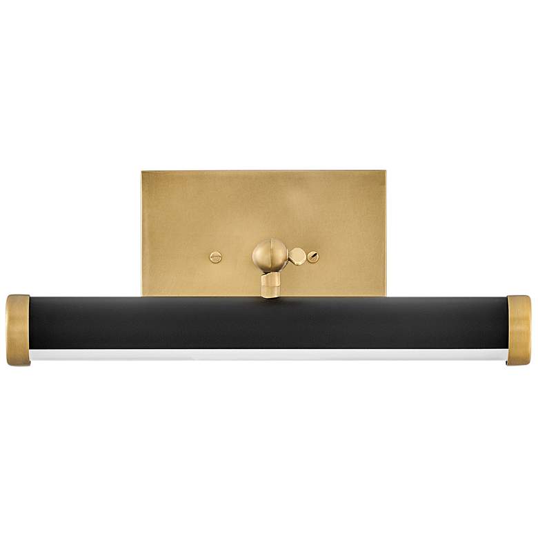 Image 6 Hinkley Regis 14"W Heritage Brass Black LED Picture Light more views