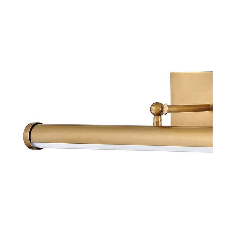 Image 2 Hinkley Regis 24 1/2" Wide Heritage Brass LED Bath Light more views