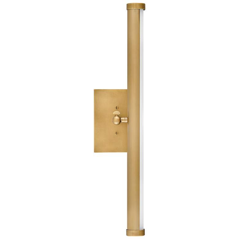 Image 5 Hinkley Regis 24 1/2" Wide Heritage Brass LED Bath Light more views