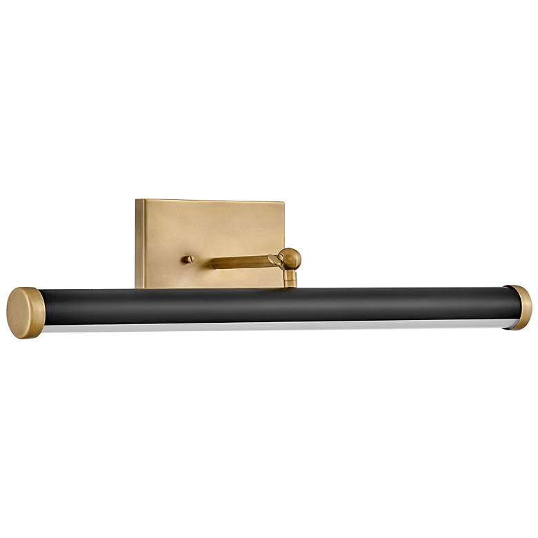 Image 1 Hinkley Regis 24 1/2" Wide Heritage Brass LED Wall Picture Light