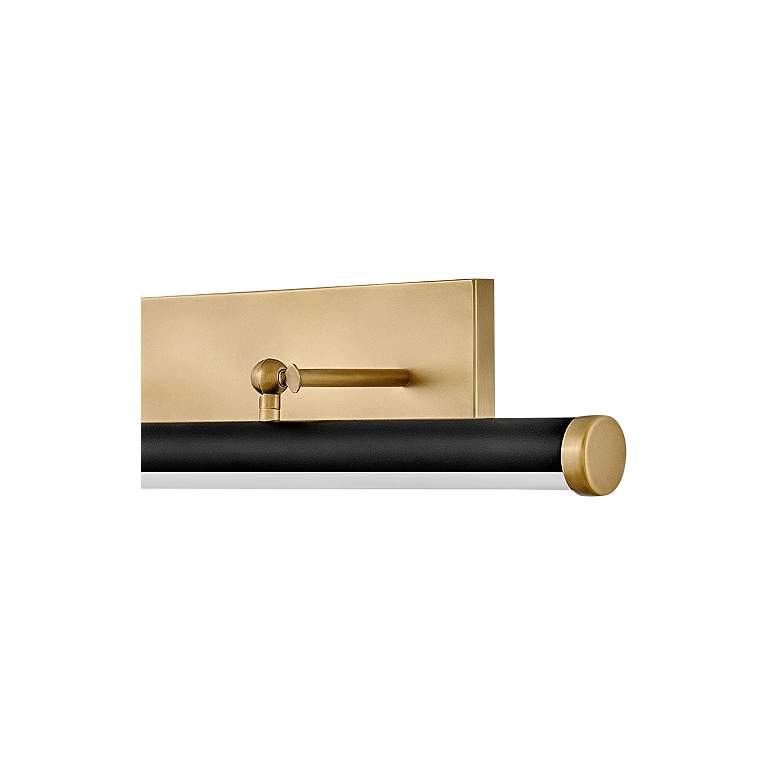 Image 2 Hinkley Regis 32 1/2" Wide Heritage Brass LED Accent Wall Light more views