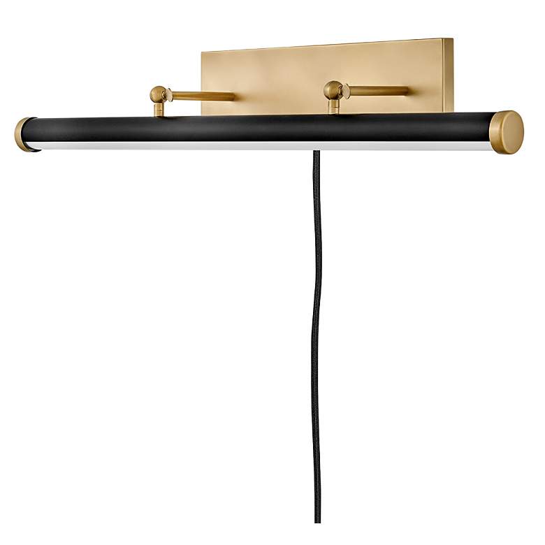 Image 3 Hinkley Regis 32 1/2" Wide Heritage Brass LED Accent Wall Light more views
