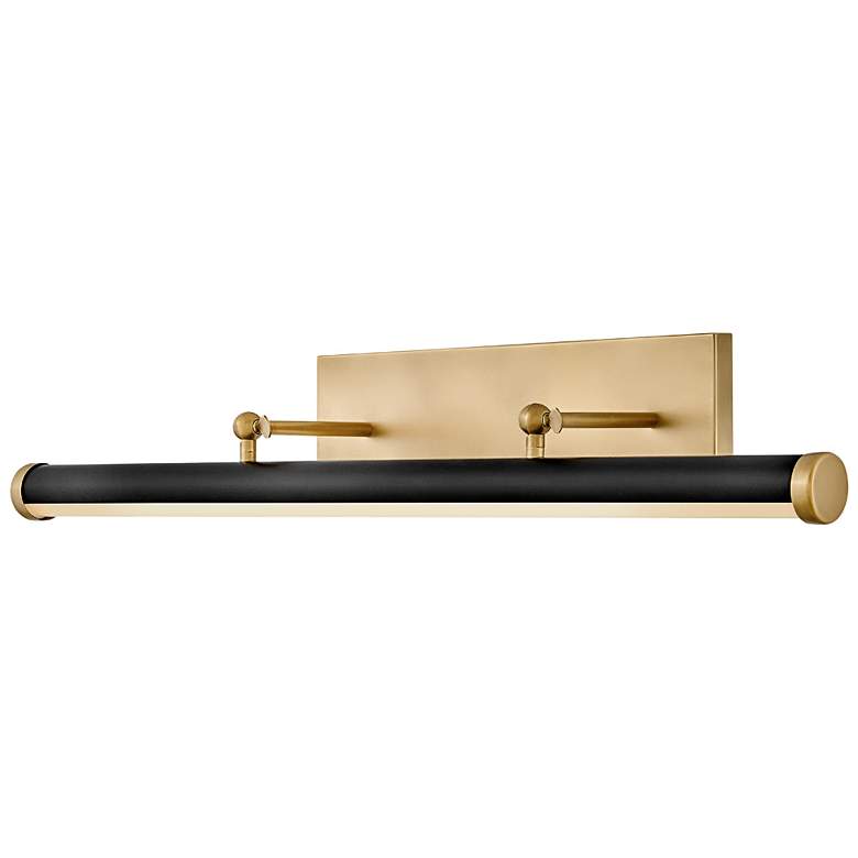 Image 4 Hinkley Regis 32 1/2" Wide Heritage Brass LED Accent Wall Light more views