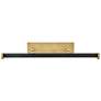 Hinkley Regis 32 1/2" Wide Heritage Brass LED Accent Wall Light