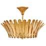 Thumbnail2 of Hinkley Reina 20" Wide Distressed Brass Ceiling Light more views