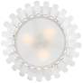 5_Hinkley Reina 20" Wide Textured Plaster Ceiling Light more views