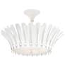 6_Hinkley Reina 20" Wide Textured Plaster Ceiling Light more views