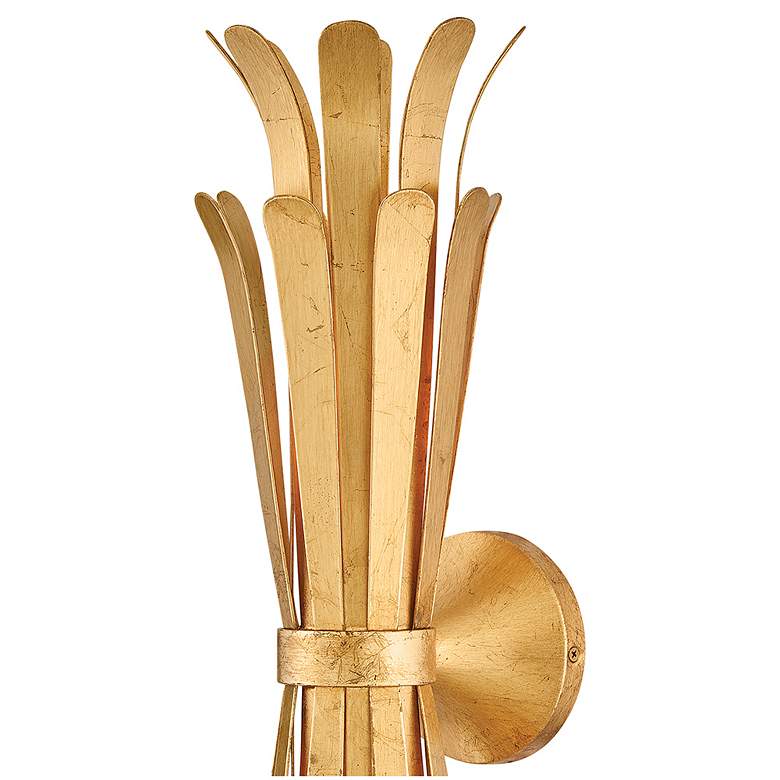 Image 3 Hinkley Reina 23 3/4" High Distressed Brass Wall Sconce more views
