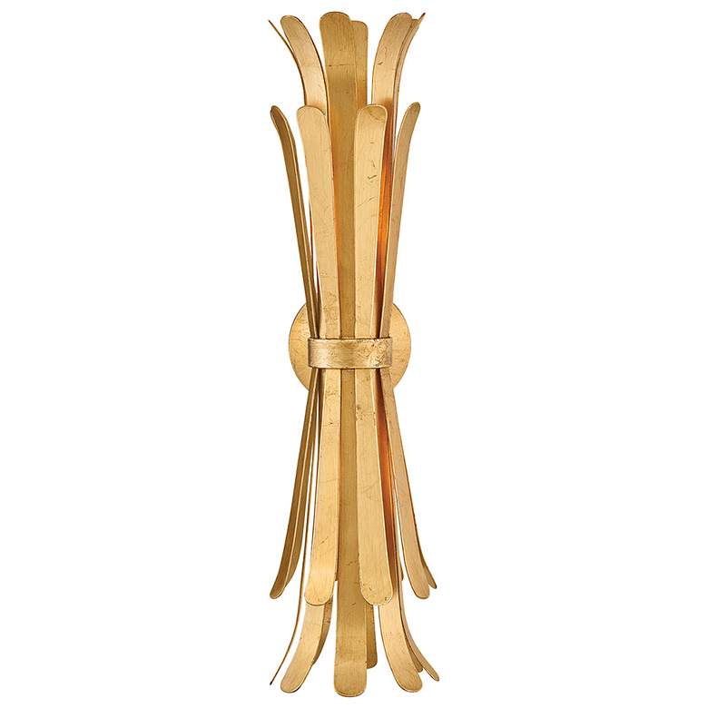 Image 4 Hinkley Reina 23 3/4" High Distressed Brass Wall Sconce more views