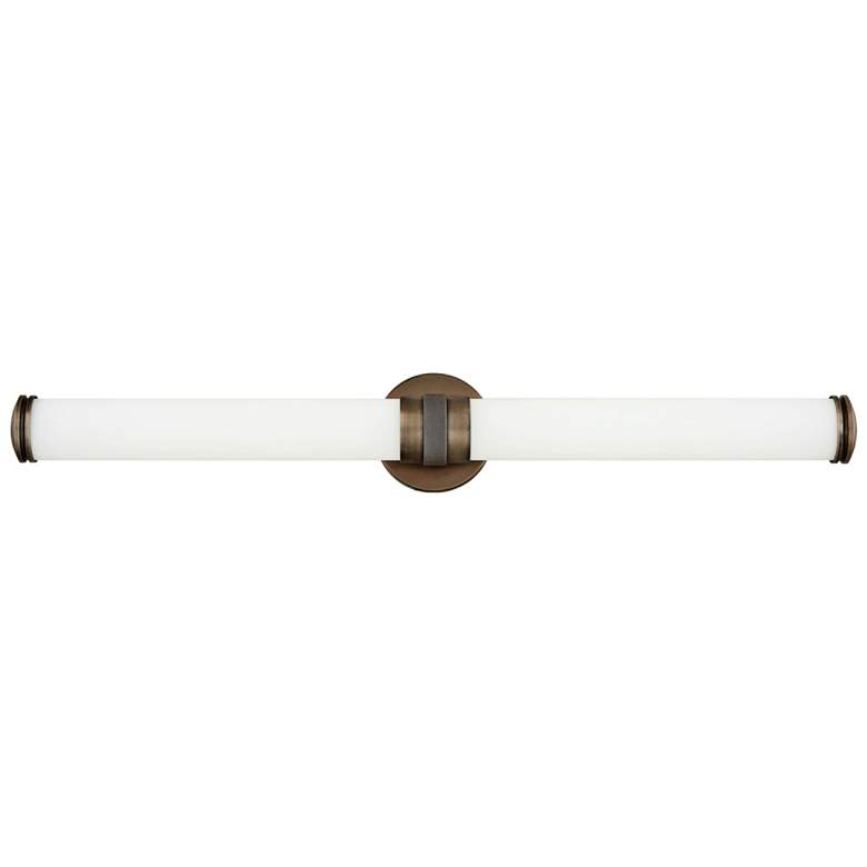 Image 1 Hinkley Remi 32 3/4"W Champagne Bronze LED Bath Light