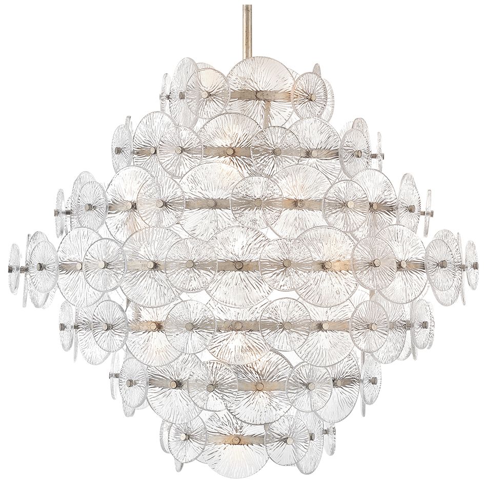 Image 3 Hinkley Rene 30 1/2" Wide Glacial Multi-Tiered Chandelier more views