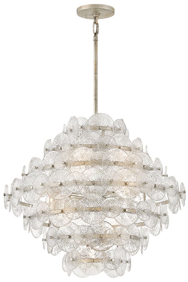 Image 7 Hinkley Rene 30 1/2" Wide Glacial Multi-Tiered Chandelier more views